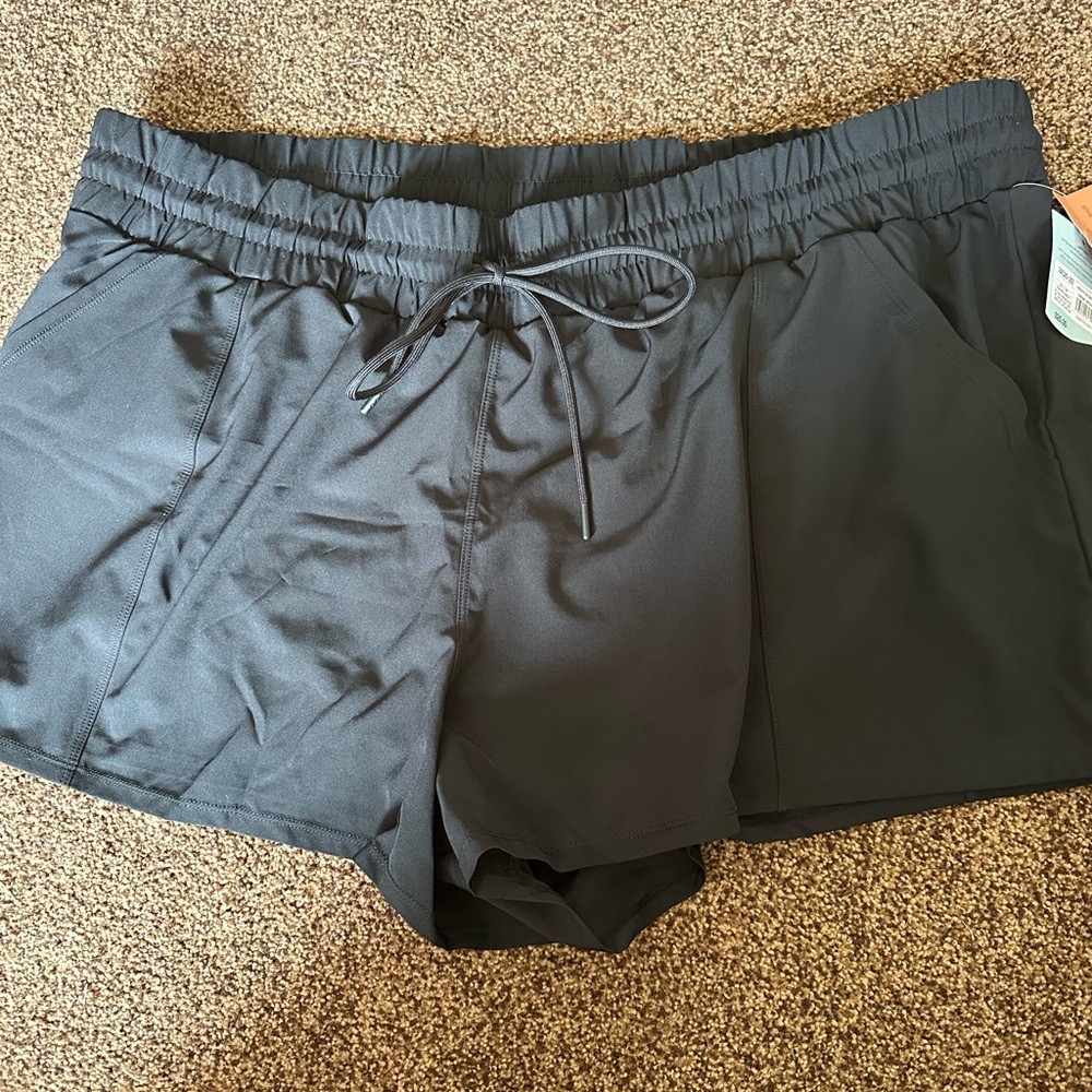 Shade & Shore Women's Charcoal Athletic Shorts